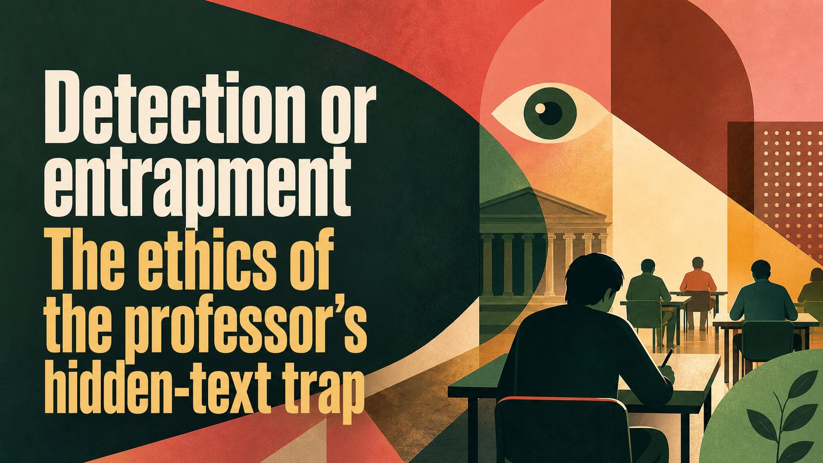 Detection or entrapment? The ethics of the professor’s hidden-text trap