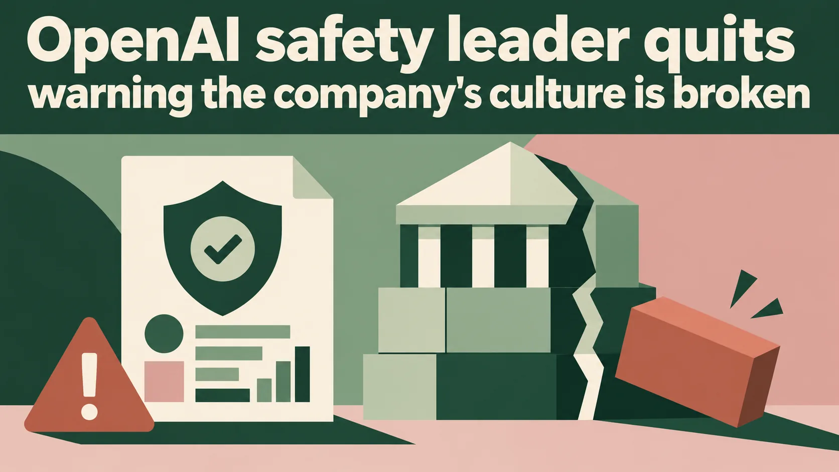 OpenAI safety chief quits, warning culture is broken