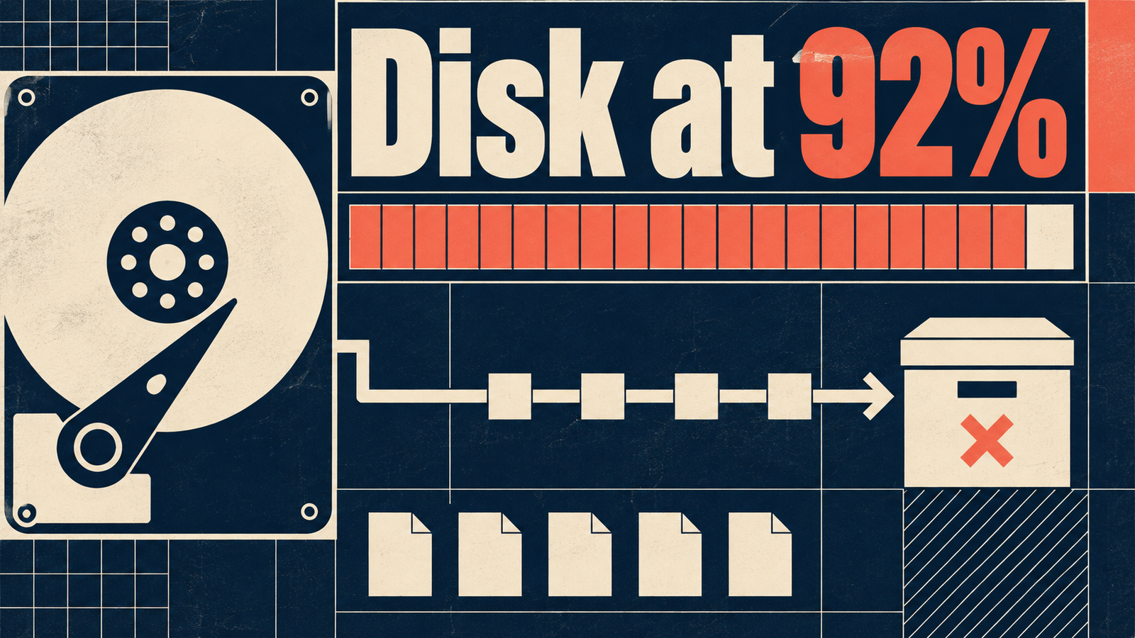 The Disk at 92%: A Quiet Week Behind the Research Office