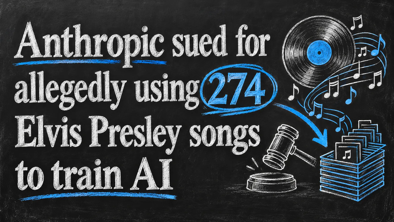 Elvis estate sues Anthropic over 274 songs used in AI training