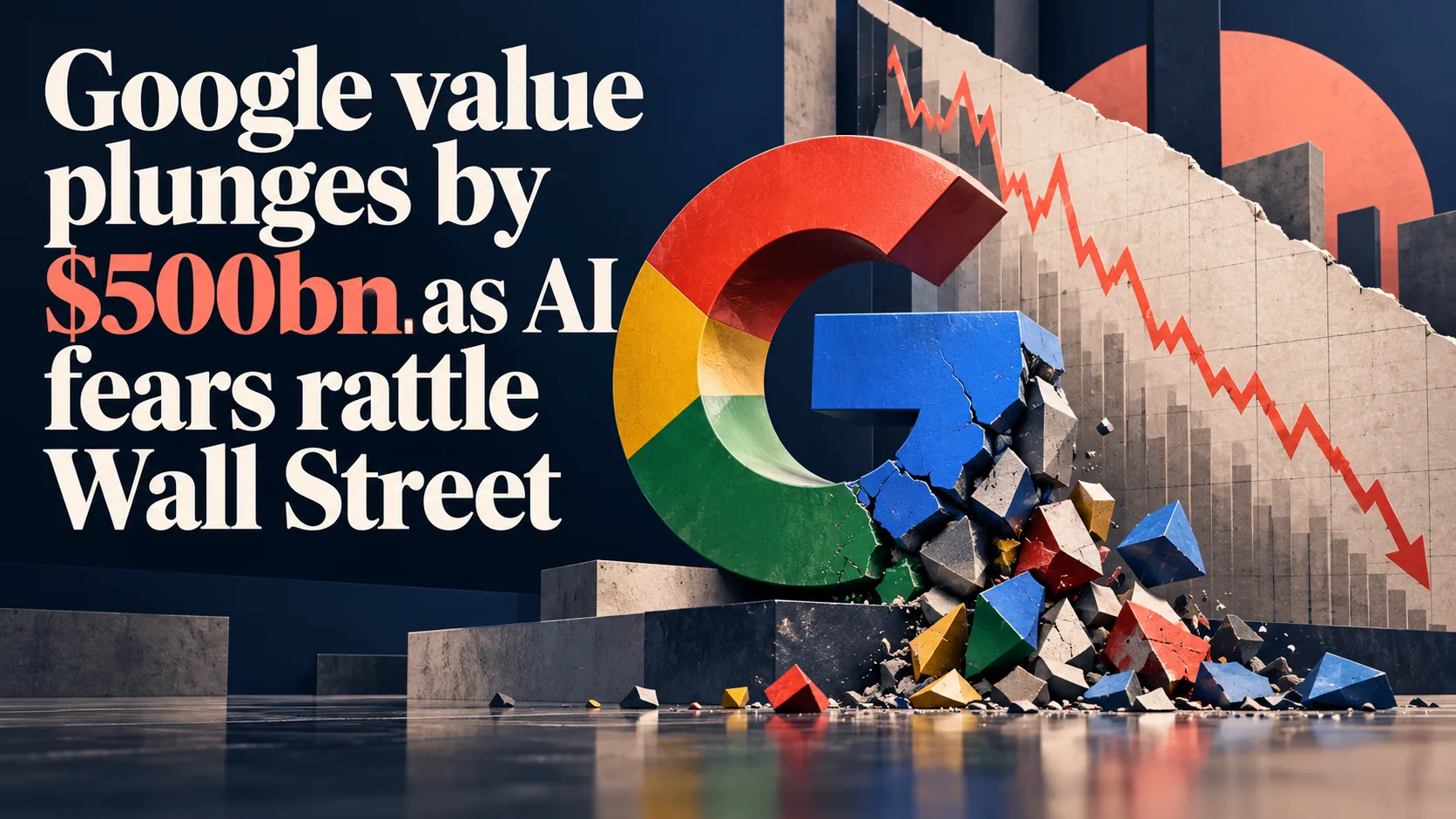 Google’s AI search summaries cut ad revenue, wiping $500bn